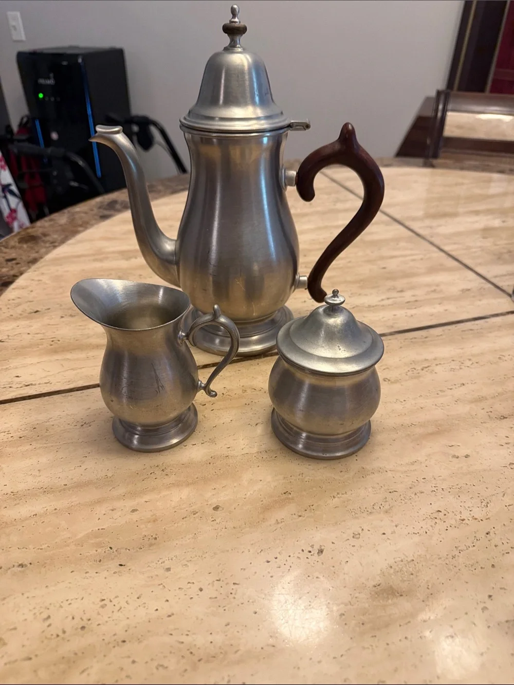 Royal holland pewter — Coffee Pot, Creamer & Sugar